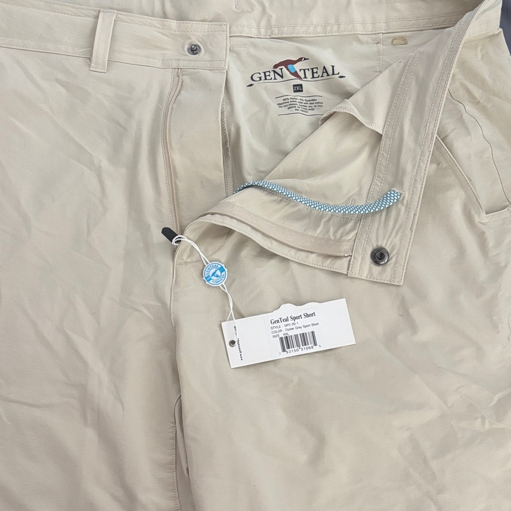 Gen Teal Men's Khaki Chino Shorts